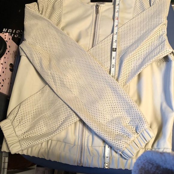 Bagatelle vegan leather jacket size 6 - Picture 9 of 10